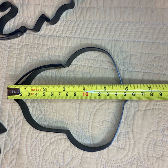 Williams Sonoma Pancake Molds AUTUMN Maple Leaf Acorn Oak Leaf Metal - Picture 4 of 6